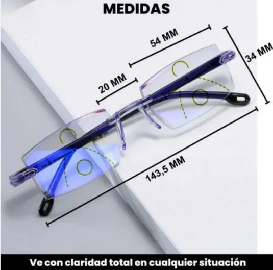 LLEVE 2 Y PAGUE 1 ㅤㅤAnteojos Inteligentes TR90 Titanium Pro + Estuche de REGALO